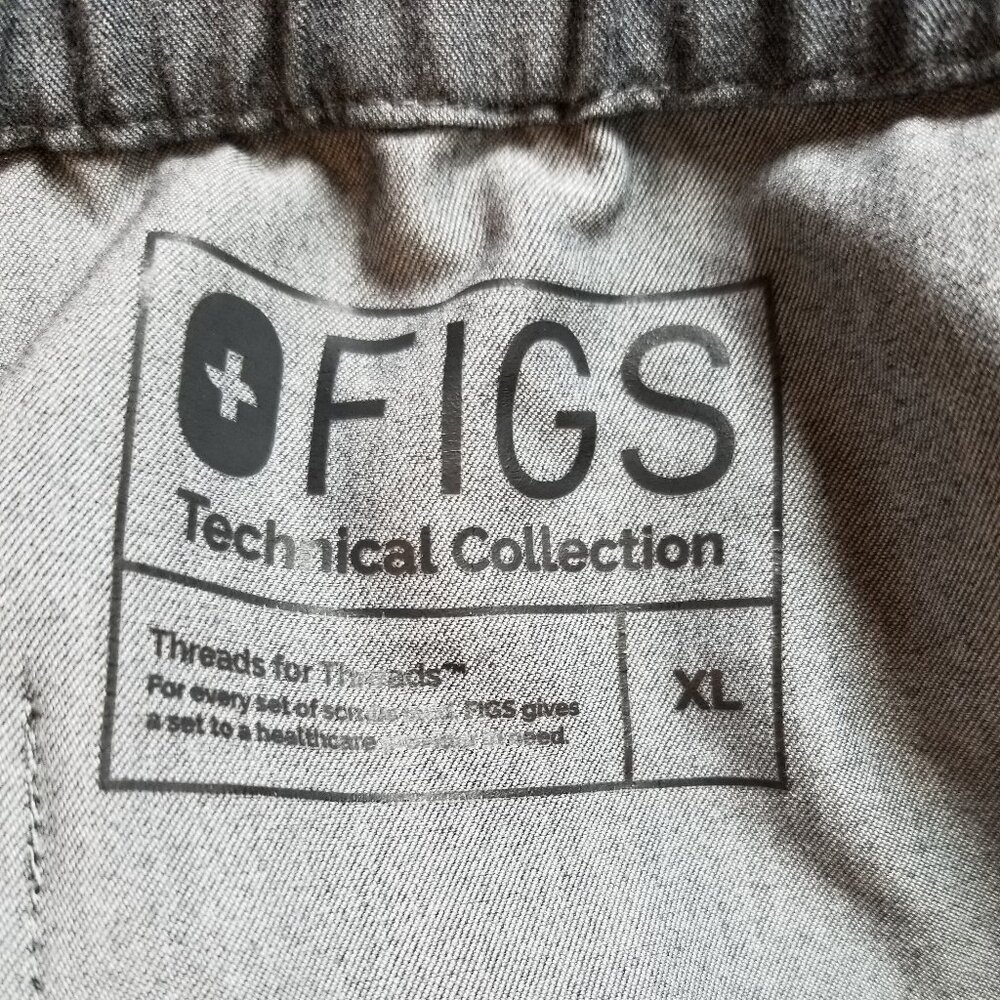 FIGS Technical Collection Cairo Pants Cargo Scrub Gray TM3001 Men’s XL - Picture 9 of 10